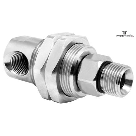 Drehgelenk-90° m.Schottgewinde, rostfrei DGG-06-90° G1/4"F G3/8"M M28x1,5