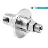 Drehgelenk-90° mit Flansch, Keramik/rf DXF-06-90° G1/4"F G3/8"M