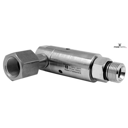 Drehgelenk-90° ø25, Karbid/rostfrei DYL-06-90° G3/8"F G3/8"M