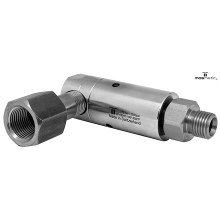 Drehgelenk-90° ø25, Keramik/rostfrei DXL-06-90° G3/8"F G1/4"M