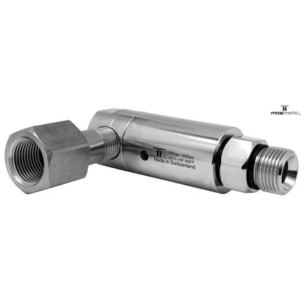 Drehgelenk-90° ø25, Keramik/rostfrei DXL-06-90° G3/8"F G3/8"M