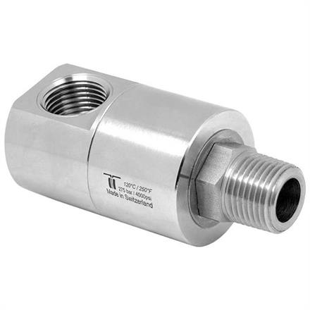 Drehgelenk-DGE-18-90° 3/4IG-AG 275 bar 30 U/min 120 °C