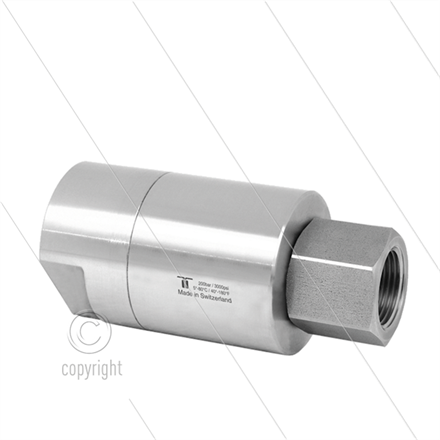Drehgelenk gross 4-fach-gelagert, INOXSwivel-Hi-Flo