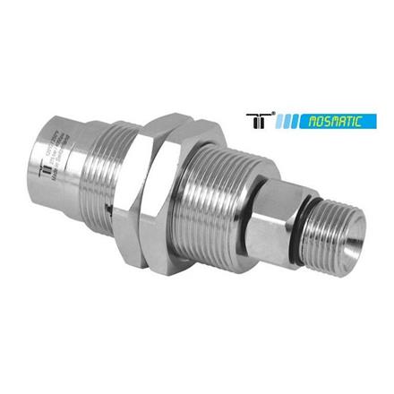 Drehgelenk mit Schottgewinde, Karbid/INOX DYGI-06 G1/4"F G3/8"M