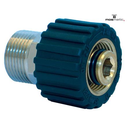 Drehkupplung, grau, rostfrei DKS-06 M21x1,5-F M22x1,5-M