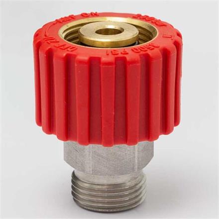 Drehkupplung M22x1,5 HV : M18x1,5 AG 250 Bar 120°C