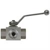 Dreiwegehahn 3/4"IG 315 Bar Verzinkt BK3-DN20-G3/4-812A Zn-L