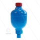 Druckspeicher 0,166 Ltr. - 210 Bar - 3/8" AG NPT - Vordruck 40 bar - unterseite Edelstahl