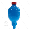 Druckspeicher 0,166 Ltr. - 210 Bar - 3/8" AG NPT - Vordruck 40 bar - unterseite Edelstahl