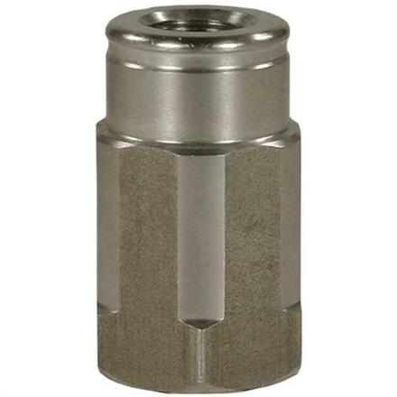 Düsenmuffe 1/4"IG : 1/8"IG Edelstahl