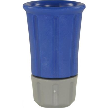 Düsenmuffe 1/4 VA mit Schutz blau