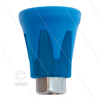 Düsenschutz ST10 - Edelstahl / Kunststoff - blau/blau - 1/4" IG