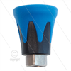 Düsenschutz ST10 - Edelstahl / Kunststoff - blau/schwarz - 1/4" IG