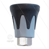 Düsenschutz ST10 - Edelstahl / Kunststoff - schwarz/grau - 1/4" IG
