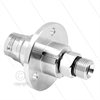 DXF Drehgelenk - dreifach gelagert - 1/4" IG x 3/8" AG - 170 Bar - NW6 - 2000 U/min