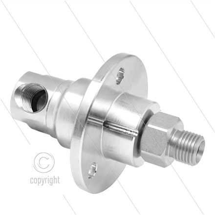 DXFI Winkeldrehgelenk - dreifach gelagert - 1/4" IG x 3/8" AG - 170 Bar - NW6 - 2000 U/min