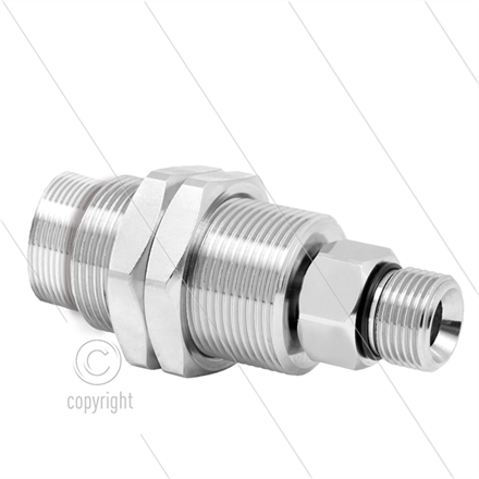 DXG Drehgelenk - dreifach gelagert - M22x1,5 AG x 3/8" AG -