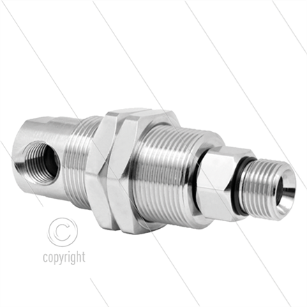 DXG Winkeldrehgelenk - dreifach gelagert - 1/4" IG x 3/8" AG - 170 Bar - NW6 - 2000 U/min