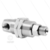 DXG Winkeldrehgelenk - dreifach gelagert - 1/4" IG x 3/8" AG - 170 Bar - NW6 - 2000 U/min