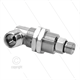 DXG Winkeldrehgelenk - dreifach gelagert - M22x1,5 AG x 3/8" AG - 170 Bar - NW6