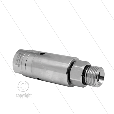 DXLI Drehgelenk - dreifach gelagert - 3/8" IG x 3/8" AG - 170 Bar - NW6 - 2000 U/min
