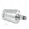 DXTI Drehgelenk - Vierfach gelagert - 3/8" IG x 3/8" AG - 170 Bar - NW9 - 2000 U/min