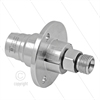 DYF Drehgelenk mit Flansch - dreifach gelagert - 3/8" IG x 3/8 " AG - 275 Bar - NW6