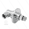 DYG Winkeldrehgelenk - dreifach gelagert - M22x1,5 IG x 3/8 " AG - 275 Bar - NW6