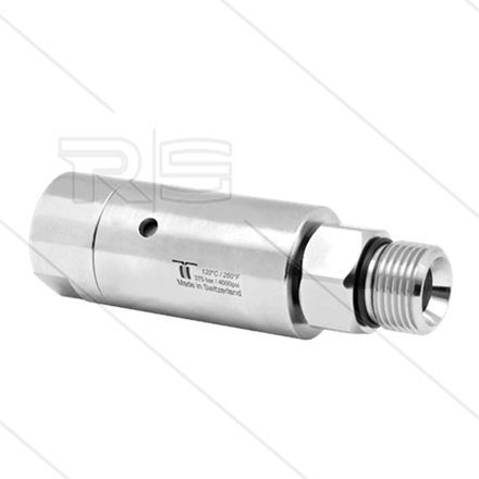DYL Drehgelenk - dreifach gelagert - 1/4" IG x 1/4" AG - 275 Bar - NW6 - 2000 U/min