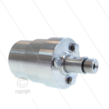 DYT Drehgelenk - 350 Bar - max 120°C - 2 x 1/4" IG x 3/8" AG - für: DR-520