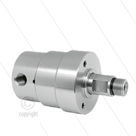 DYUI Drehgelenk - 500 Bar - max 120°C - 2 x 1/4" IG x 3/8" A