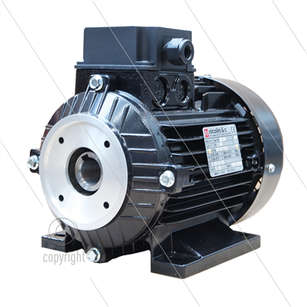 E-Motor 4.0 kW - 230/400V - Ø24mm Hohlwelle - IEC 112 - pumpenserie: 47(VHT-SS) - 59(E3)