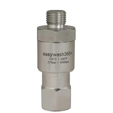 easywash365+ 1/4"IG : 1/4"AG 275 bar 25 Stk. Messing vernickelt