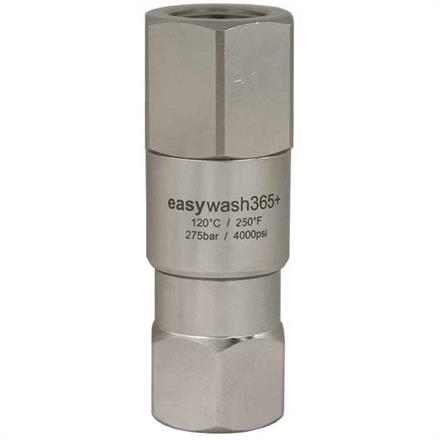 easywash365+ 3/8"IG : 3/8"IG 275 bar 25 Stk. Messing vernickelt
