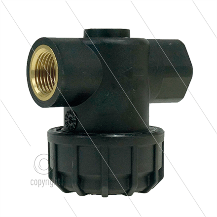 F5 - Kunststoff Filter - 300 mµ - 10 bar - 30 l/min - max 40°C - 2 x 1/2" IG