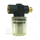F5 LB - Kunststoff Filter - mit 1/4" Bypass Anschluss - 300 mµ - 10 bar - 30 l/min - 1/2"