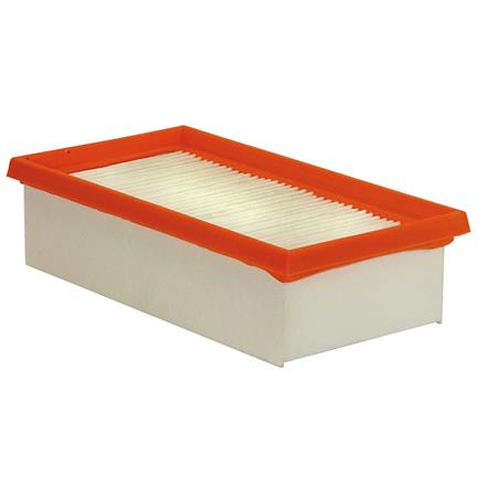 Faltenfilter 340x140x68 PES, mit Steg