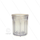 Filtertasse - transparent - für Kunststoff Filter F5 LB