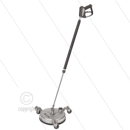 FL-AER300 - Flächenreiniger mit Absaugfunktion (Ø50mm) - Ø300mm - 275 Bar - max 120°C