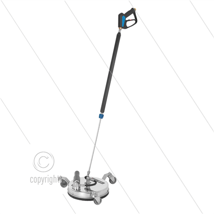 FL-SAR - Flächenreiniger mit Venturiabsaugung (Ø40mm) - Ø300mm - 275 Bar - max 120°C