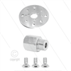 FL-Z Umbau Kit - Adapterplatte, Montageschrauben und Distanz-Adapter