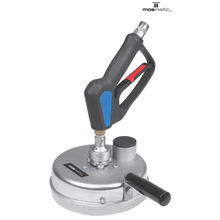 Flächenreiniger-ABK-Air mit Pistole+Düsen FL-ABK ø200 G3/8"F (G1/4", 1/8") 350bar