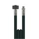 flexy® DN06 500 bar 10 M. DKO 22x1,5 : 1/8"AG glatte Decke. Armaturen kpl. aus Edelstahl