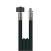 flexy® DN06 500 bar 10 M. DKO 22x1,5 : 1/8"AG glatte Decke. Armaturen kpl. aus Edelstahl