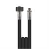 flexy® DN06 500 bar 20 M. DKO 22x1,5 : 1/8"AG glatte Decke. Armaturen kpl. aus Edelstahl