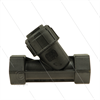 FY5 - Kunststoff Y-Filter - 300 mµ - 10 bar - 80 l/min - max 40°C - 2 x 1" IG