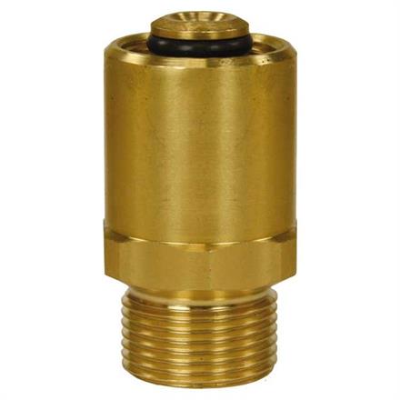 Gegennippel M22x1,5 AG : M22x1,5 IG Servopress  Material: Messing