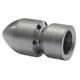Granat-30° 1/2"AG mit Frontbohrung D=060 1 x vorn, 6 x hinten
