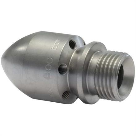Granat-30° 1/2"AG mit Frontbohrung D=615 1 x vorn, 6 x hinten