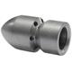 Granat-30° 1/2"IG mit Frontbohrung D=080 1 x vorn, 6 x hinten